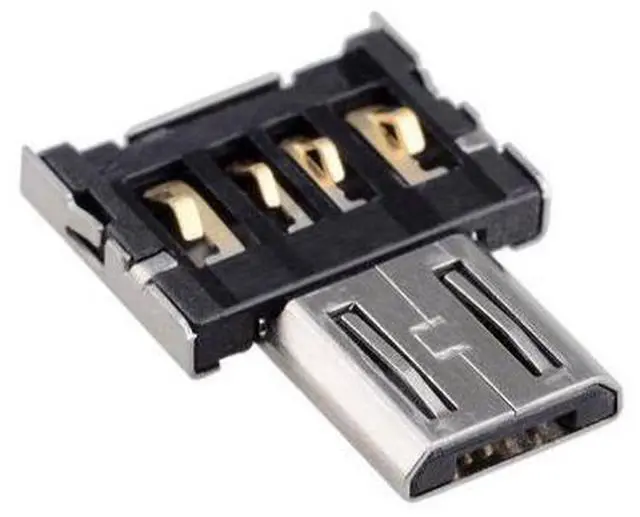 Main image of Ultra Mini DM Micro USB 5pin OTG Adapter Connector for Cell Phone Tablet & USB Cable & Flash Disk