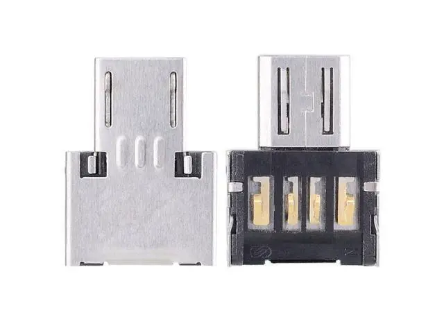Alt view image 3 of 5 - Ultra Mini DM Micro USB 5pin OTG Adapter Connector for Cell Phone Tablet & USB Cable & Flash Disk