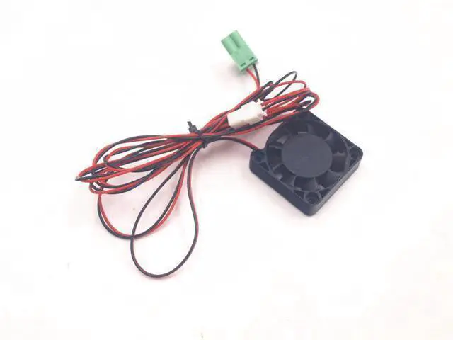 Alt view image 2 of 2 - Funssor 12V/24V Active Cooling Fan 3010/4010 printing cooling fan Kit 1000mm extended cable for DIY Reprap Replicator 3D printer