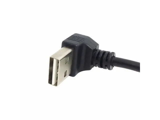 Alt view image 3 of 5 - USB 2.0 Male to Female Reversible Design Up & Down Angled 90 Degree Extension Cable 1m