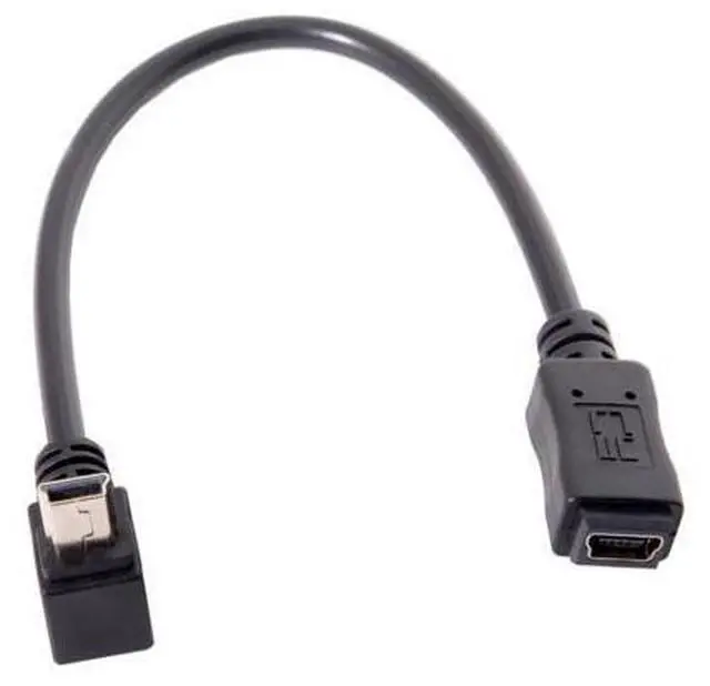 Main image of Extension Cable 5p 90d Male Female Gps Mini Usb To Up Direct Angled
