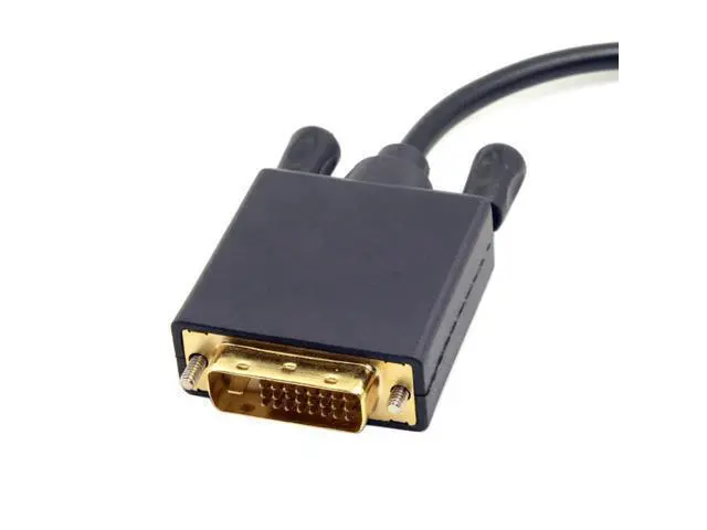 Alt view image 2 of 5 - DisplayPort DP Male to DVI Male Single Link Video Cable for DVI monitor 6ft 1.8m