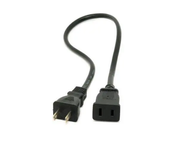 Alt view image 3 of 7 - CYDZ USA Outlet Saver Power Extension Cord Cable 2-prong 2 Outlets 50 cm