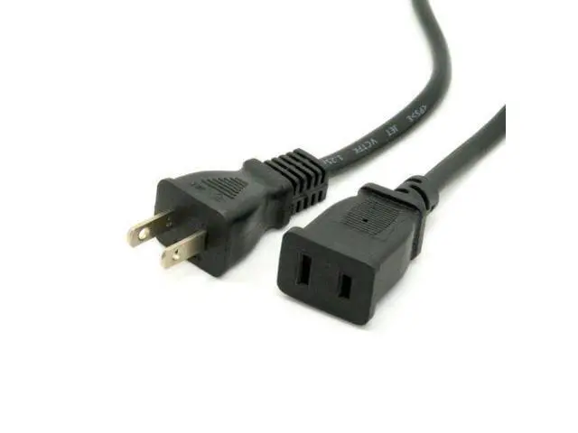 Alt view image 5 of 7 - CYDZ USA Outlet Saver Power Extension Cord Cable 2-prong 2 Outlets 50 cm