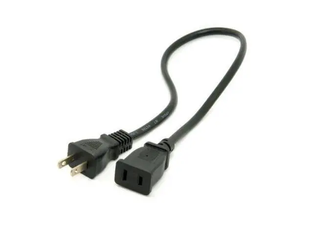 Alt view image 6 of 7 - CYDZ USA Outlet Saver Power Extension Cord Cable 2-prong 2 Outlets 50 cm
