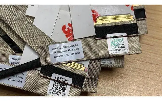 Alt view image 3 of 3 - Video screen Flex cable For dell E5550 ZAM80 0G0G8c laptop LCD LED Display Ribbon Camera cable dc02c00a600