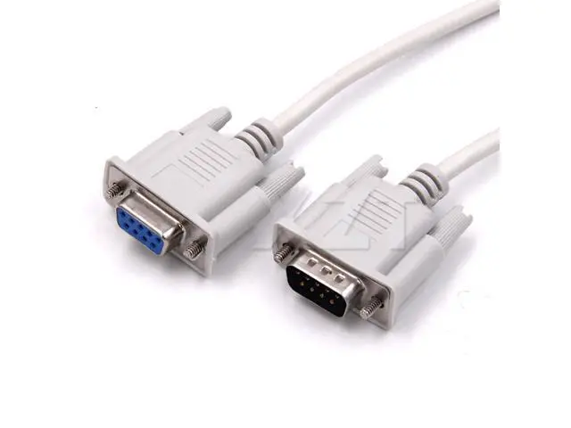 Alt view image 5 of 6 - AT 5PCS Serial RS232 9-Pin Male To Female DB9 9-Pin PC Converter Extension Cable
