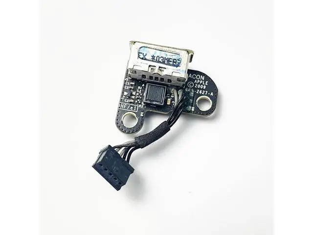 Alt view image 3 of 4 - DC Power board Jack with cable For Apple Macbook A1342 13 13.3 MC207 MC516 2009 2010 laptop DC-IN Flex Cable 820-2627-A 922-9176