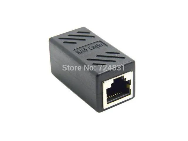 Alt view image 5 of 5 - CAT6 RJ45 Female to Female Lan Connector Ethernet Network Cable Extension Adapter With Shield