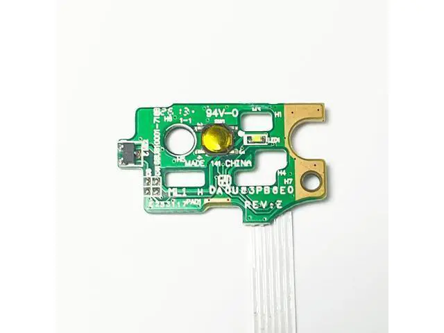 Alt view image 2 of 4 - For HP Pavilion 14-N 15-N 15-F TPN-Q129 TPN-Q130 TPN-Q132 Power Button Board with Cable DA0U83PB6E0 732076-001 776780-001