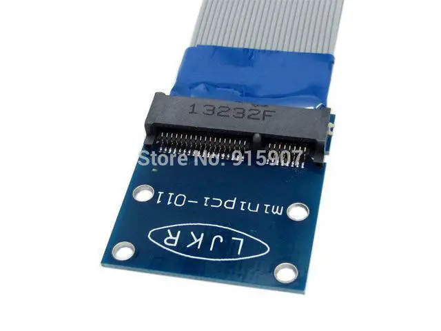 Alt view image 3 of 3 - Flexible Mini PCI Express PCI-e Mini Card Extender 52pin Male to Female Extension FFC Cable