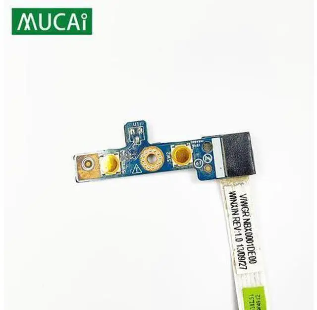 Alt view image 5 of 7 - For lenovo G400 G405 G490 G500 G510 G505 laptop Power Button Board with Cable LS-9631P Repairing Accessories