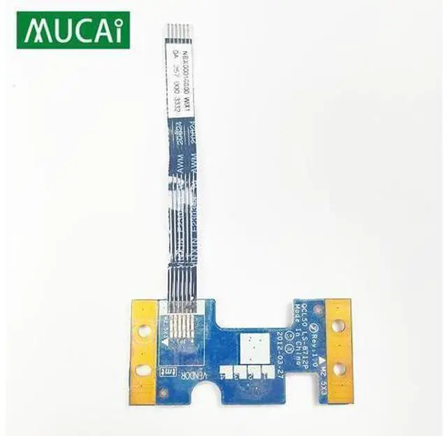 Main image of For HP Envy M6 M6-1000 TPN-C107 laptop Power Button Board with Cable switch Repairing Accessories QCL50 LS-8712P