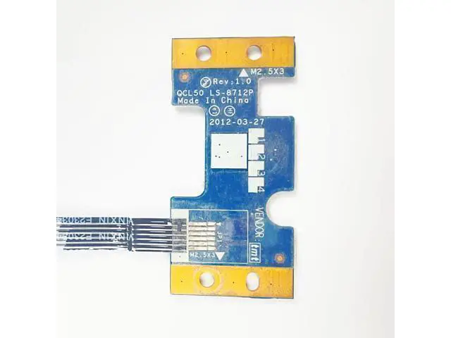 Alt view image 4 of 4 - For HP Envy M6 M6-1000 TPN-C107 laptop Power Button Board with Cable switch Repairing Accessories QCL50 LS-8712P