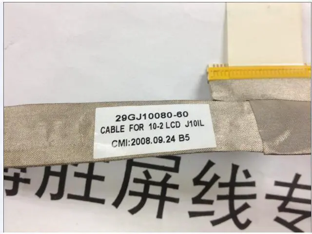 Alt view image 3 of 3 - Video screen Flex cable For Hasee Q130B Q130R Q130W MJ122 10-2 laptop LCD LED Display Ribbon cable 29GJ100800-60