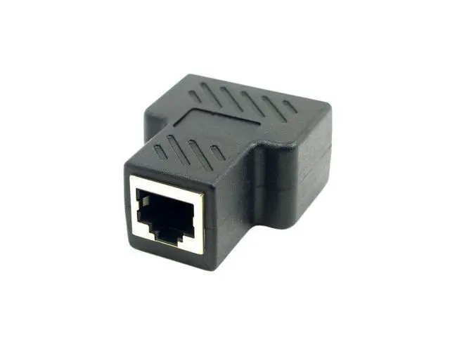 Alt view image 2 of 5 - Chenyang-Cable Cat6 RJ45 8P8C Plug To Dual RJ45 Splitter Network Ethernet Patch Cord Adapter With Shield