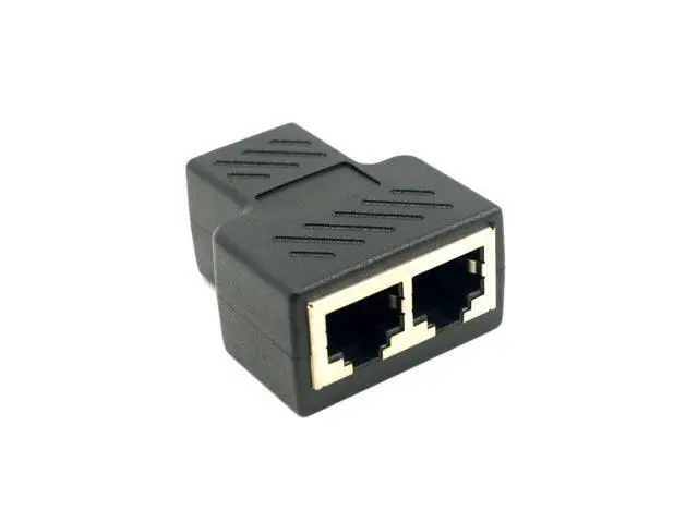 Alt view image 5 of 5 - Chenyang-Cable Cat6 RJ45 8P8C Plug To Dual RJ45 Splitter Network Ethernet Patch Cord Adapter With Shield