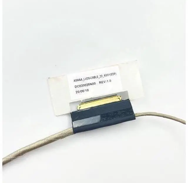 Alt view image 2 of 4 - Video screen Flex cable For Toshiba C40 CL45-C4370 laptop LCD LED Display Ribbon Camera cable dc020025n00 aswaa
