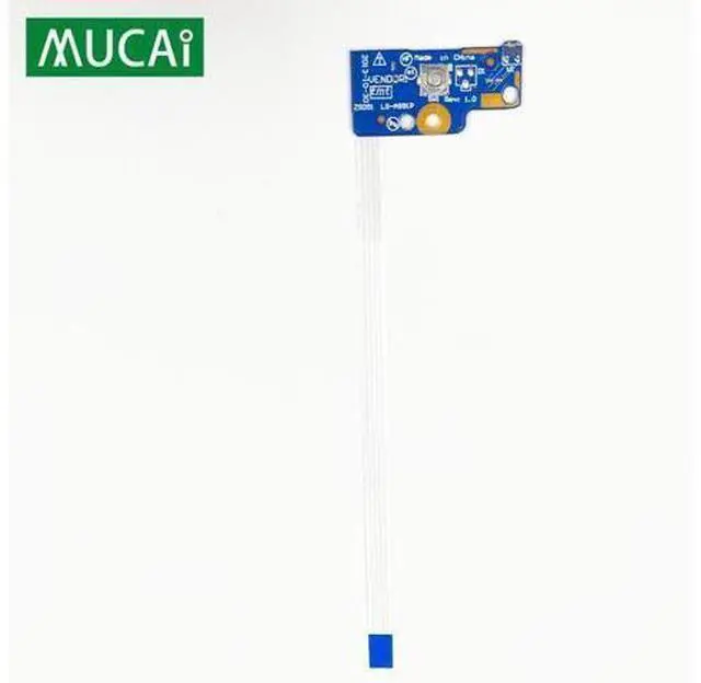Main image of For HP 15-R 15-R221TX 15-G 250 G3 255 G3 256 G3 TPN-C117 Power Button Board with Cable 749650-001 LS-A991P 455MKL32L01