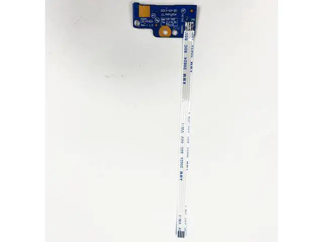 Alt view image 3 of 4 - For HP 15-R 15-R221TX 15-G 250 G3 255 G3 256 G3 TPN-C117 Power Button Board with Cable 749650-001 LS-A991P 455MKL32L01