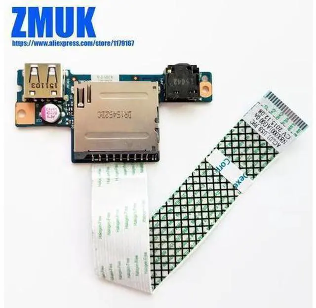 Main image of USB Audio SD Card Reader Board w/ Cable For Lenovo G40-70 G50-70 Series,P/N 90005905 NM-A271 NS-A361