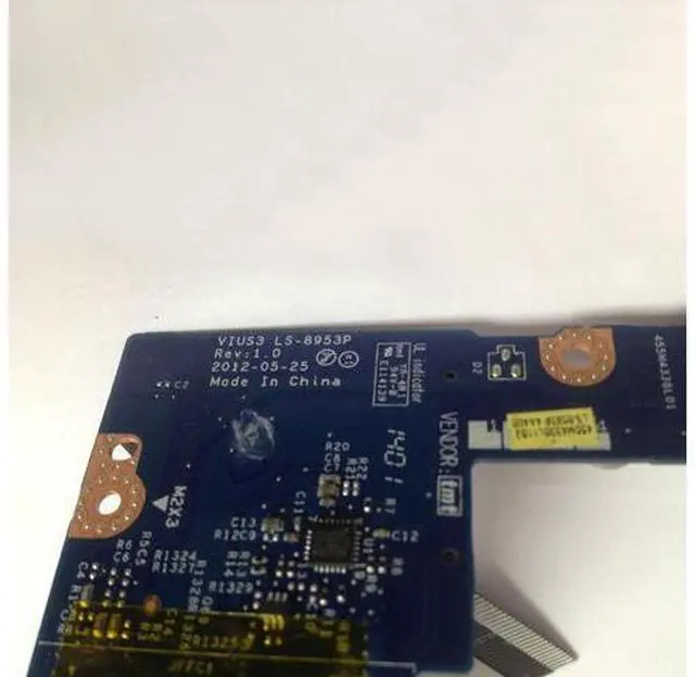 Alt view image 3 of 3 - USB Card Reader Board w/Cable For Lenovo S400 S410 S415 Series,P/N 90000663 LS-8953P 455M4338L01