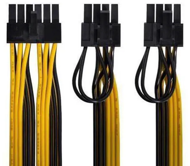 Main image of 12Pin to ATX Dual 8Pin & 6Pin Splitter GPU Graphics Card Modular Power Supply Cable for 3080 3090 AX850 AX750 AX650