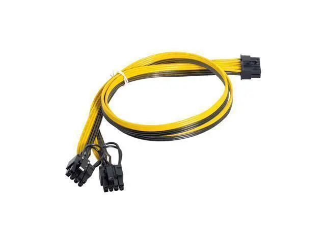 Alt view image 4 of 5 - 12Pin to ATX Dual 8Pin & 6Pin Splitter GPU Graphics Card Modular Power Supply Cable for 3080 3090 AX850 AX750 AX650