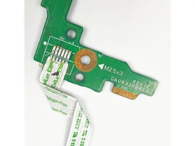 Alt view image 4 of 4 - For HP Pavilion G4-2000 G6-2000 G7-2000 G6-2235us TPN-Q109 Power Button Board with Cable DAOR33PB6E0 DA0R33PB6E0