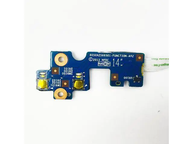 Alt view image 4 of 4 - For HP ProBook 640 G1 645 G1 650 655 G1 laptop Power Button Board with Cable switch Repairing Accessories 6050A2566501