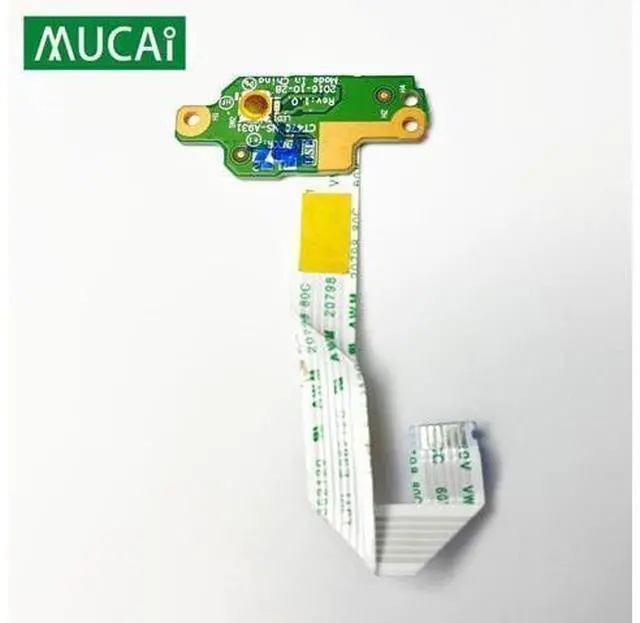 Main image of For Lenovo Thinkpad T470 A475 laptop Power Button Board with Cable CT470 NS-A931 NBX0001JM00 00UR510 Repairing Accessories