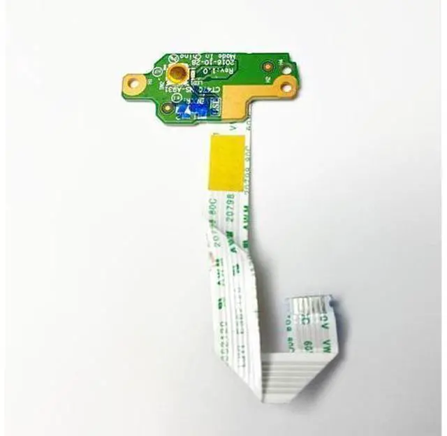 Alt view image 3 of 4 - For Lenovo Thinkpad T470 A475 laptop Power Button Board with Cable CT470 NS-A931 NBX0001JM00 00UR510 Repairing Accessories