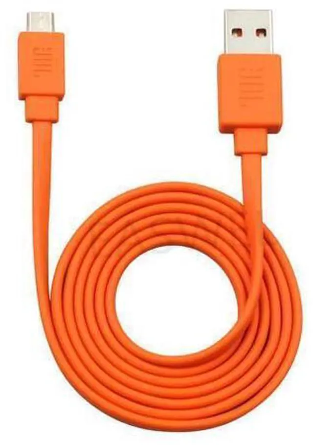 Main image of Cable de carga USB naranja para JBL Charge 3 + Flip3 Flip2, Altavoz Bluetooth