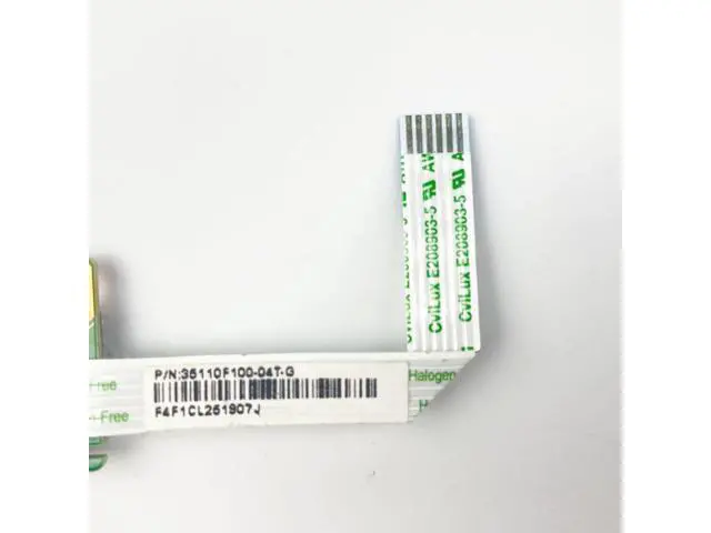 Alt view image 4 of 4 - For HP CQ58 650 655 laptop Power Button Board with Cable switch Repairing Accessories 01016SP00 01016SP00-600-G 01016SP00-J09-G
