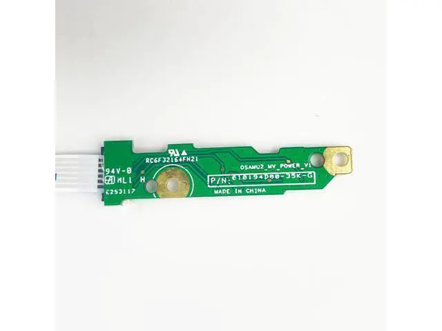 Alt view image 4 of 4 - For HP 14-D 15-D 250 laptop Power Button Board with Cable Repairing Accessories 010194D-00-491-G