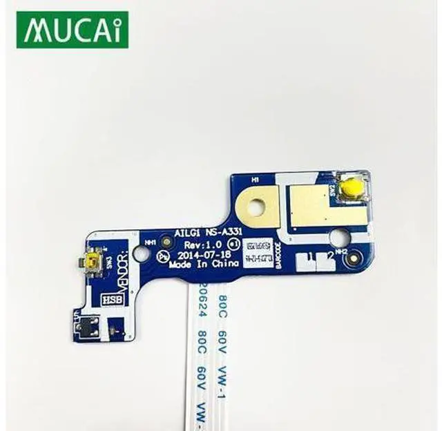 Main image of For Lenovo G70 G70-50 G70-70 G70-80 Z70 laptop Power Button Board with Cable AILG1 NS-A331 NBX0001AL00 Repairing Accessories