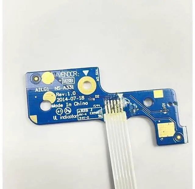 Alt view image 4 of 4 - For Lenovo G70 G70-50 G70-70 G70-80 Z70 laptop Power Button Board with Cable AILG1 NS-A331 NBX0001AL00 Repairing Accessories