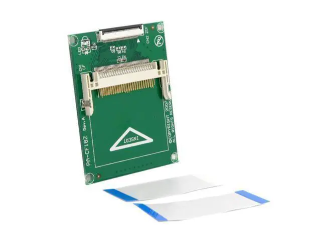 Alt view image 3 of 4 - CYDZ 1.8" Compact Flash CF Memory Card to CE Toshiba Ipod ZIF SSD HDD Adapter with 2 Cables