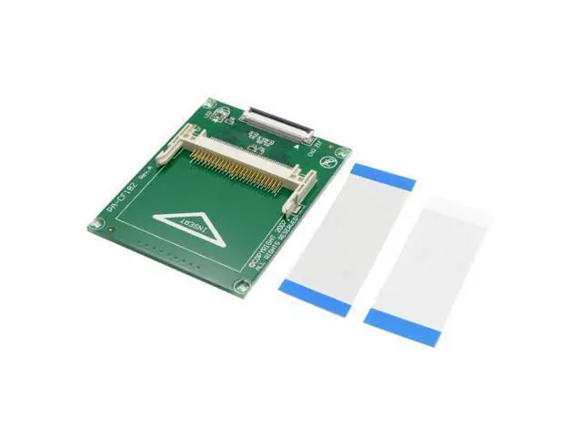 Alt view image 2 of 4 - CYDZ 1.8" Compact Flash CF Memory Card to CE Toshiba Ipod ZIF SSD HDD Adapter with 2 Cables