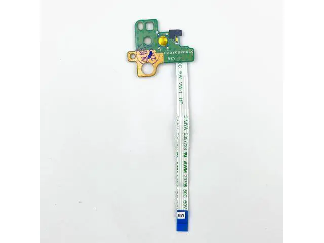 Alt view image 2 of 4 - For HP Pavilion 13-C 13-C110NR Power Button Board with Cable DA0Y0BPB6C1 DA0Y0BPB6C0 laptop Repairing Accessories
