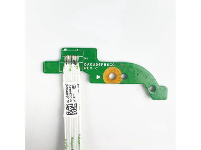 Alt view image 3 of 4 - For HP Pavilion 15-B 15T-B 15Z-B 15-B113TU 15-B161EA laptop Power Button Board with Cable DA0U36PB6C0 33U36PB0000