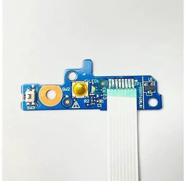 Alt view image 3 of 4 - For Lenovo IdeaPad P400 P500 Z400 Z500 Power Button Board with Cable LS-9065P LS-9061P 90001771 NBX00019B00