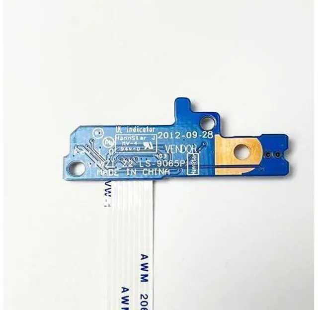 Alt view image 4 of 4 - For Lenovo IdeaPad P400 P500 Z400 Z500 Power Button Board with Cable LS-9065P LS-9061P 90001771 NBX00019B00