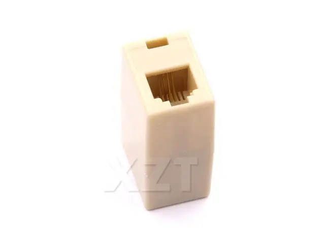 Alt view image 4 of 6 - 50Pcs/Lot RJ11 6P 4C Telephone Straight Coupler, Telephone Cable Extender Joiner Adapter Connector
