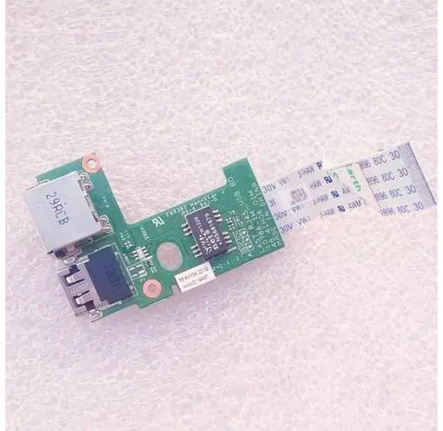 Alt view image 2 of 3 - LA57 RJ45 USB Board W/Cable For Lenovo Z570 Z575 B570 B575 B570E V570 Series,P/N: 31050450 90000552 48.4IH06.01