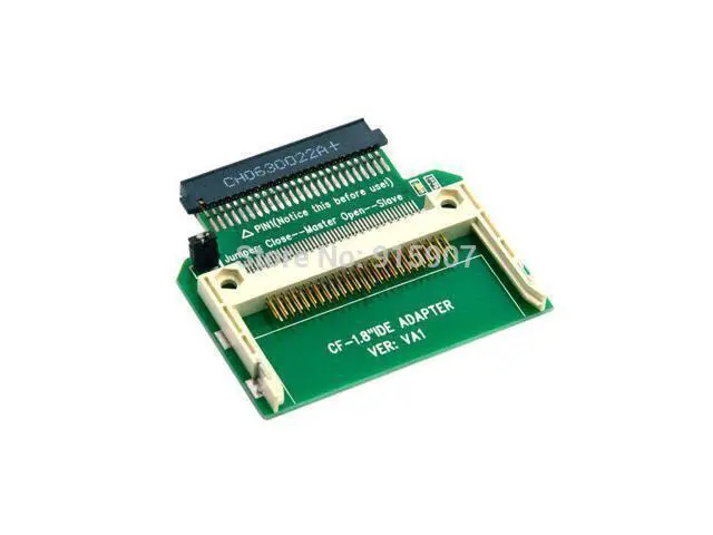 Alt view image 2 of 5 - Cablecc CF Compact Flash Merory Card to 50pin 1.8 Inch IDE Hard Drive SSD Converter Adapter for Toshiba