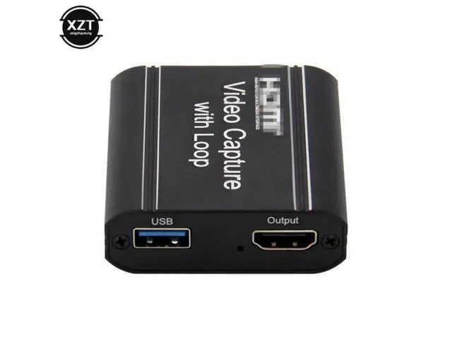 Alt view image 4 of 6 - Hot Selling HDMI Video Capture Card USB to HDMI-compatible With Loop Out HD Live Usb External Switch Game PS4 Recording Box