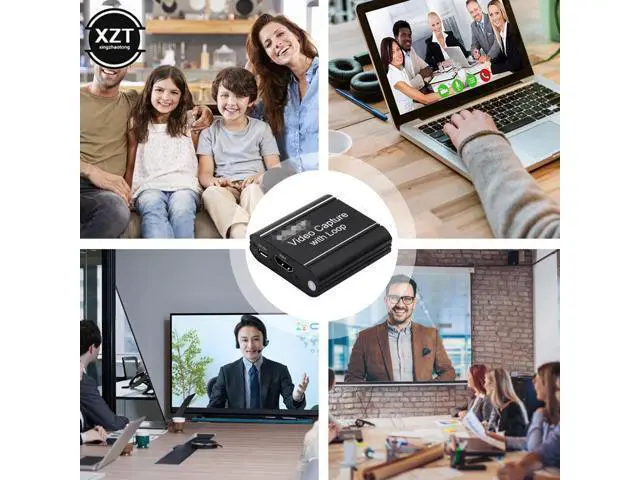 Alt view image 5 of 6 - Hot Selling HDMI Video Capture Card USB to HDMI-compatible With Loop Out HD Live Usb External Switch Game PS4 Recording Box