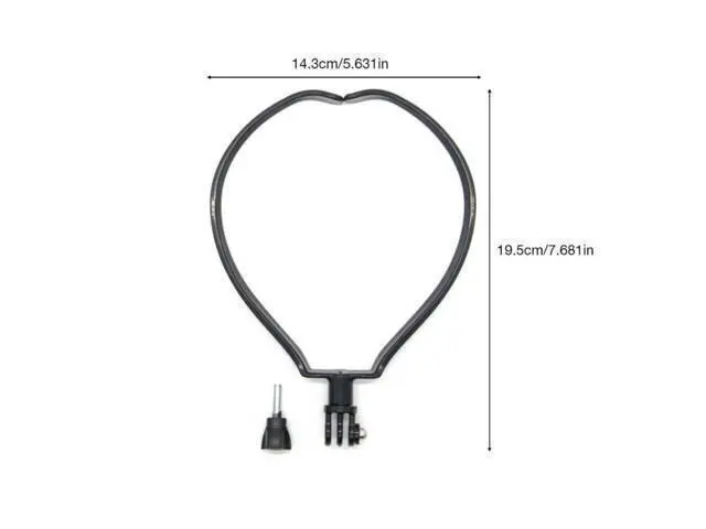 Alt view image 4 of 4 - Hands Free Phone Mount Wearable Smartphone Holder for Mobile Phone/Gopro 180 Degree Angle Adjustment for Shooting/ Recording