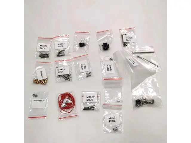 Alt view image 2 of 2 - Funssor V2.4 Trident 3D printer V2.4 StealthBurner extruder screw Fasteners Cables kit NeoPixel RGBW Mini Button PCB